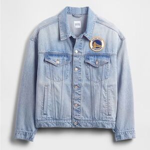 GAP Denim Golden State Warriors Jacket